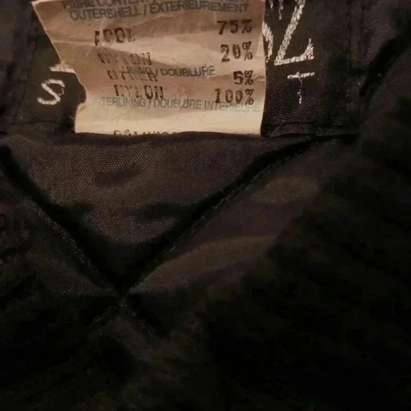 Ford Mustang Cobra Mens Wool Bomber Jacket Size 2XL Lamasz Sport - Picture 6 of 9